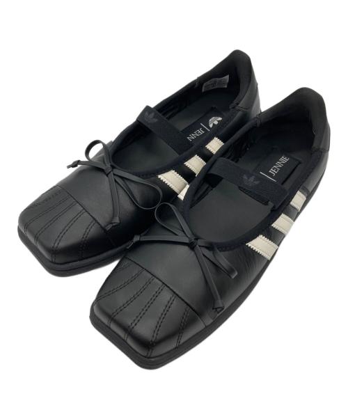 adidas（アディダス）adidas (アディダス) SUPERSTAR SQ BALLET W/ローカットスニーカー ブラック サイズ:24の古着・服飾アイテム