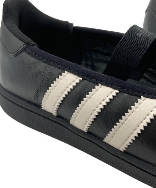 adidas（アディダス）adidas (アディダス) SUPERSTAR SQ BALLET W/ローカットスニーカー ブラック サイズ:24の古着・服飾アイテム