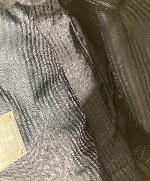 PRADA（プラダ）PRADA (プラダ) トートバッグ/2WAYトートバッグ/VITELLO SHINE グレーの古着・服飾アイテム
