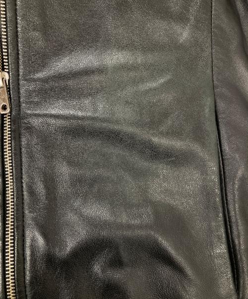UNITED TOKYO（ユナイテッドトーキョー）UNITED TOKYO (ユナイテッドトーキョー) ラムレザーハイネックフードブルゾン ブラック サイズ:SIZE2の古着・服飾アイテム