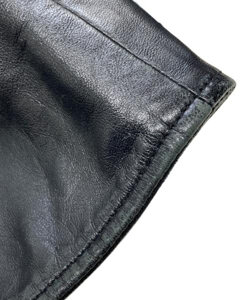 UNITED TOKYO（ユナイテッドトーキョー）UNITED TOKYO (ユナイテッドトーキョー) ラムレザーハイネックフードブルゾン ブラック サイズ:SIZE2の古着・服飾アイテム