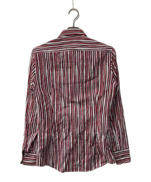 GUCCI（グッチ）GUCCI (グッチ) ストライプシャツ レッド サイズ: 38/15の古着・服飾アイテム