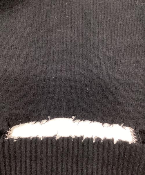 ALEXANDER WANG（アレキサンダー・ワン）ALEXANDER WANG (アレキサンダー・ワン) ウールカシミヤチェーンディティールニットカーディガン ブラック サイズ:XSの古着・服飾アイテム