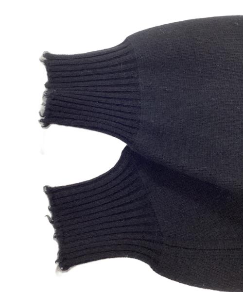 ALEXANDER WANG（アレキサンダー・ワン）ALEXANDER WANG (アレキサンダー・ワン) ウールカシミヤチェーンディティールニットカーディガン ブラック サイズ:XSの古着・服飾アイテム