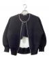 ALEXANDER WANG（アレキサンダー・ワン）の古着「ウールカシミヤチェーンディティールニットカーディガン」｜ブラック