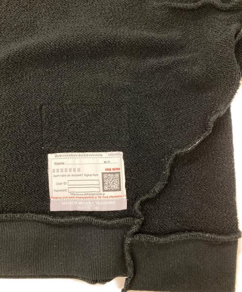 MIHARA YASUHIRO（ミハラヤスヒロ）MIHARA YASUHIRO (ミハラヤスヒロ) インサイドアウトフーディーパーカー/SWEAT INSIDE OUT HOODIE ブラック サイズ:38の古着・服飾アイテム