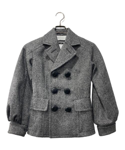 DSQUARED2（ディースクエアード）DSQUARED2 (ディースクエアード) ウールジャケット グレー サイズ:SIZE36の古着・服飾アイテム