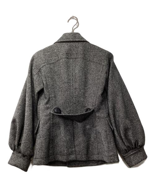 DSQUARED2（ディースクエアード）DSQUARED2 (ディースクエアード) ウールジャケット グレー サイズ:SIZE36の古着・服飾アイテム