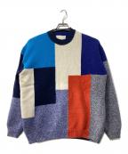STUDIO NICHOLSON×ZARAスタジオ ニコルソン×ザラ）の古着「カラーブロックニット」｜マルチカラー