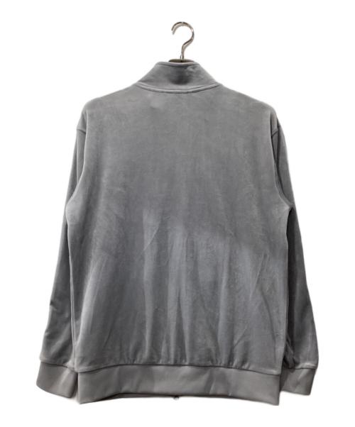 adidas（アディダス）adidas (アディダス) ベロア トラックジャケット グレー サイズ:Sの古着・服飾アイテム