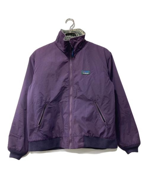 L.L.Bean（エルエルビーン）L.L.Bean (エルエルビーン) ウォームアップジャケット パープル サイズ:印字薄れのため不明の古着・服飾アイテム