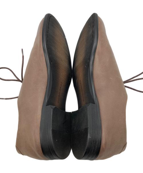 Alfredo BANNISTER（アルフレッドバニスター）Alfredo BANNISTER (アルフレッドバニスター) ダーツホールカットシューズ ブラウン サイズ:SIZE40の古着・服飾アイテム