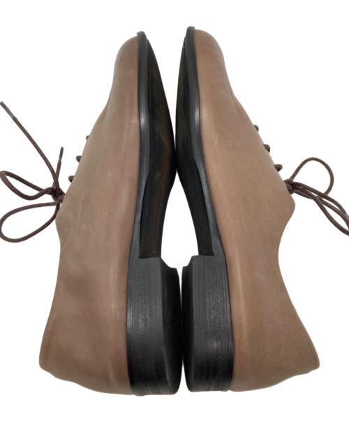 Alfredo BANNISTER（アルフレッドバニスター）Alfredo BANNISTER (アルフレッドバニスター) ダーツホールカットシューズ ブラウン サイズ:SIZE40の古着・服飾アイテム