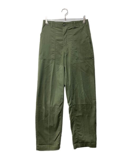 US ARMY（ユーエスアーミー）US ARMY (ユーエスアーミー) TROUSERS, UTILITY, DURA PRESS, OG-507/ベイカーパンツ グリーン サイズ:32×31の古着・服飾アイテム