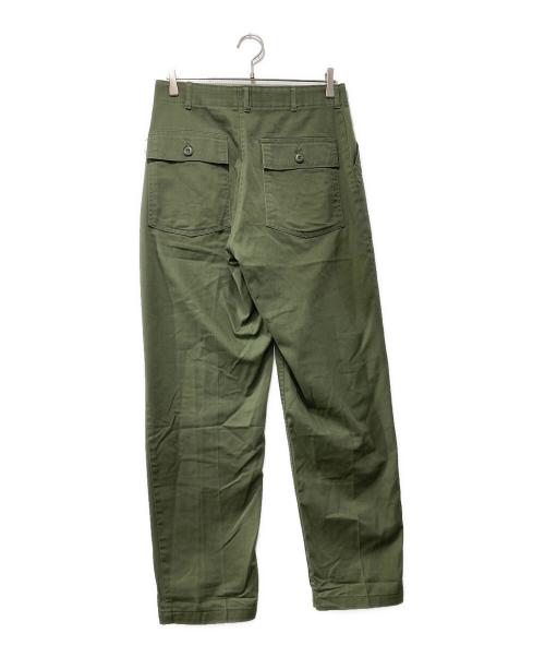 US ARMY（ユーエスアーミー）US ARMY (ユーエスアーミー) TROUSERS, UTILITY, DURA PRESS, OG-507/ベイカーパンツ グリーン サイズ:32×31の古着・服飾アイテム
