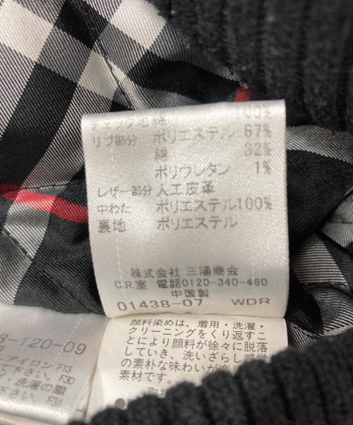 BURBERRY BLACK LABEL（バーバリーブラックレーベル）BURBERRY BLACK LABEL (バーバリーブラックレーベル) ファー付きジャケット ブラック サイズ:Lの古着・服飾アイテム