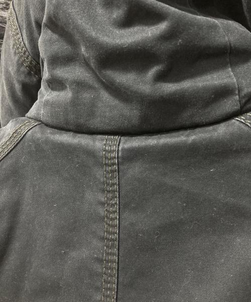 BURBERRY BLACK LABEL（バーバリーブラックレーベル）BURBERRY BLACK LABEL (バーバリーブラックレーベル) ファー付きジャケット ブラック サイズ:Lの古着・服飾アイテム