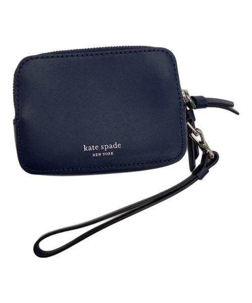 Kate Spade（ケイトスペード）Kate Spade (ケイトスペード) フクロウモチーフミニポーチ ネイビーの古着・服飾アイテム