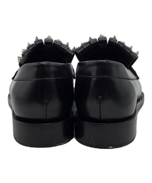 ALEXANDER McQUEEN（アレキサンダーマックイーン）ALEXANDER McQUEEN (アレキサンダーマックイーン) スタッズローファー ブラック サイズ:36の古着・服飾アイテム