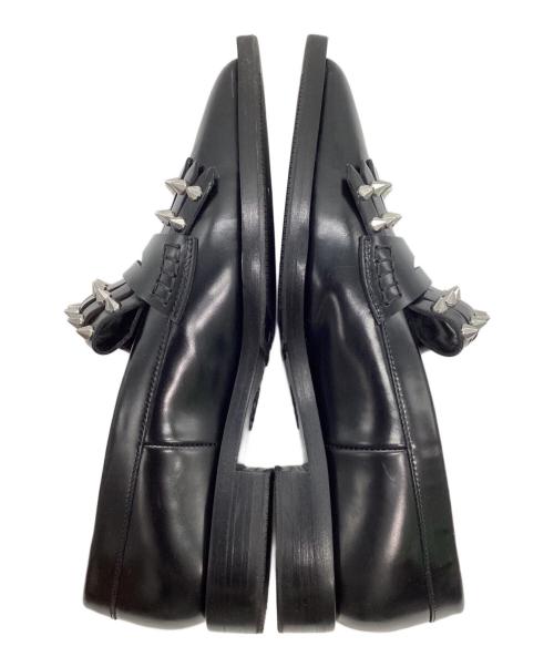 ALEXANDER McQUEEN（アレキサンダーマックイーン）ALEXANDER McQUEEN (アレキサンダーマックイーン) スタッズローファー ブラック サイズ:36の古着・服飾アイテム