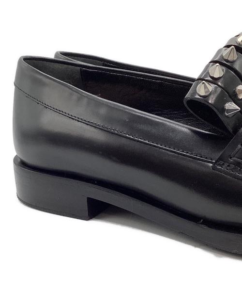 ALEXANDER McQUEEN（アレキサンダーマックイーン）ALEXANDER McQUEEN (アレキサンダーマックイーン) スタッズローファー ブラック サイズ:36の古着・服飾アイテム