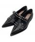 ALEXANDER McQUEEN（アレキサンダーマックイーン）の古着「スタッズローファー」｜ブラック