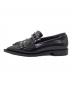 ALEXANDER McQUEEN (アレキサンダーマックイーン) スタッズローファー ブラック サイズ:36：12000円