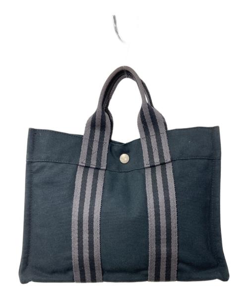 HERMES（エルメス）HERMES (エルメス) ハンドバッグ/フールトゥPM ブラックの古着・服飾アイテム