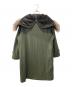 Hysteric Glamour (ヒステリックグラマー) フーデッドコート / ラクーンファー付モッズコート グリーン サイズ:S：14000円