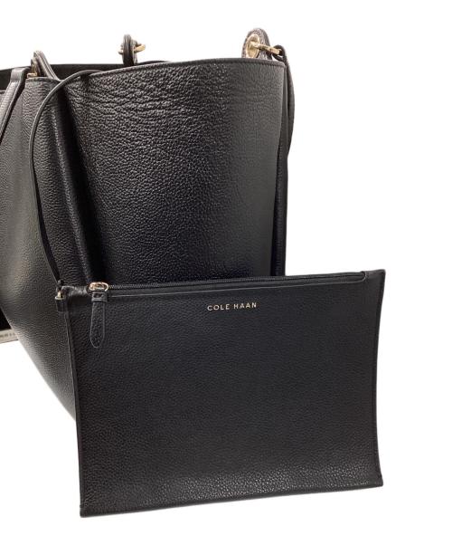 COLE HAAN（コールハーン）COLE HAAN (コールハーン) ミッドタウンミディアムトート ブラックの古着・服飾アイテム