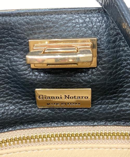 Gianni Notaro（ジャンニ ノターロ）Gianni Notaro (ジャンニ ノターロ) 2WAYショルダーバッグ ブラックの古着・服飾アイテム