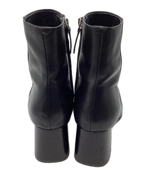 APOM（アポム）APOM (アポム) サイドジップショートブーツ ブラック サイズ:SIZE37の古着・服飾アイテム