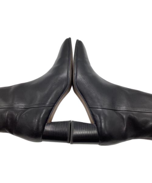 APOM（アポム）APOM (アポム) サイドジップショートブーツ ブラック サイズ:SIZE37の古着・服飾アイテム
