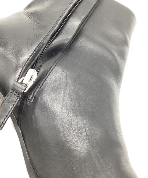 APOM（アポム）APOM (アポム) サイドジップショートブーツ ブラック サイズ:SIZE37の古着・服飾アイテム