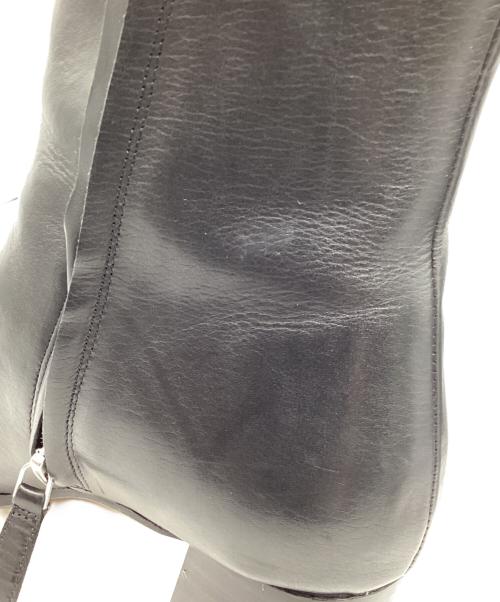 APOM（アポム）APOM (アポム) サイドジップショートブーツ ブラック サイズ:SIZE37の古着・服飾アイテム