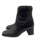 APOM (アポム) サイドジップショートブーツ ブラック サイズ:SIZE37：5000円