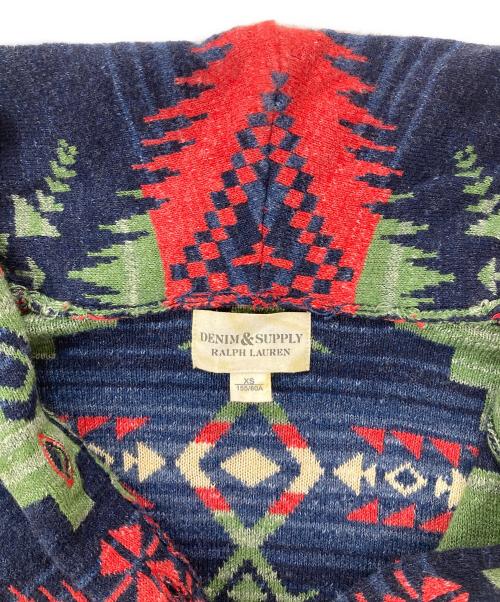 Denim & Supply Ralph Lauren（デニム＆サプライ ラルフローレン）DENIM & SUPPLY RALPH LAUREN (デニム＆サプライ ラルフローレン) カウチンニットカーディガン マルチカラー サイズ:XSの古着・服飾アイテム