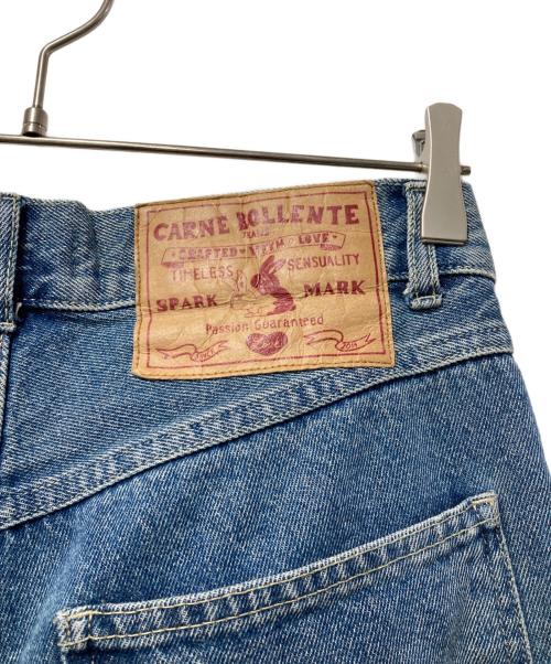CARNE BOLLENTE（カルネボレンテ）CARNE BOLLENTE (カルネボレンテ) デニムパンツ/Love Pants 000’s インディゴ サイズ:26の古着・服飾アイテム