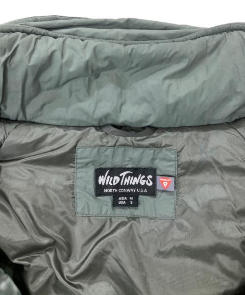 WILD THINGS（ワイルドシングス）WILD THINGS (ワイルドシングス) LEVEL7 MONSTER PARKA/中綿ジャケット オリーブ サイズ:Mの古着・服飾アイテム