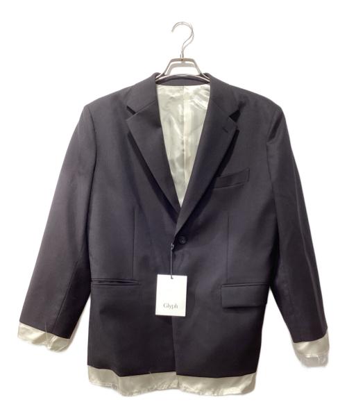 GLYPH（グリフ）GLYPH (グリフ) テーラードジャケット/Tailored Jacket ブラック サイズ:Fの古着・服飾アイテム