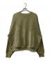 wenzday（ウェンズデイ）の古着「CREW NECK SWEAT SHIRT/スウェット」｜オリーブ