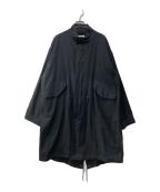 URBAN RESEARCH DOORSアーバンリサーチドアーズ）の古着「フィッシュテールコート」｜ブラック
