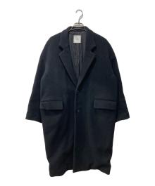 CLANE HOMME（クラネ オム）の古着「オーバーチェスターコート」｜ブラック