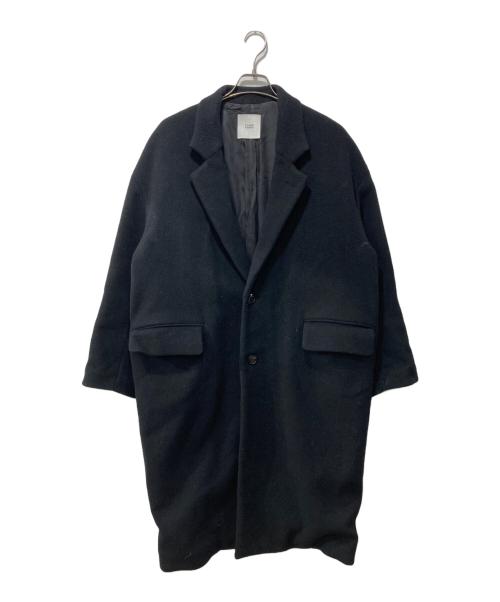 CLANE HOMME（クラネ オム）CLANE HOMME (クラネ オム) オーバーチェスターコート ブラック サイズ:1の古着・服飾アイテム