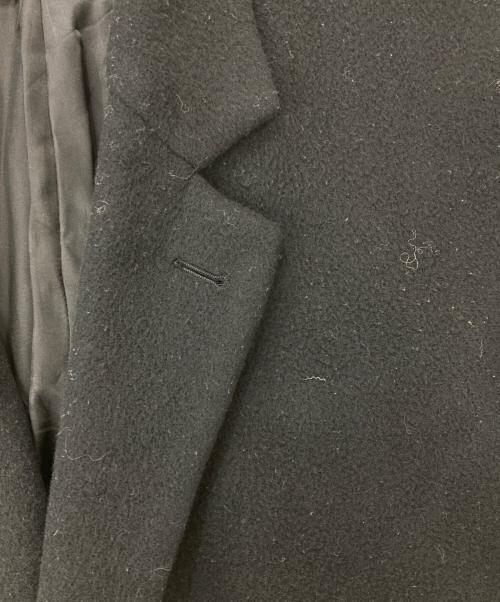 CLANE HOMME（クラネ オム）CLANE HOMME (クラネ オム) オーバーチェスターコート ブラック サイズ:1の古着・服飾アイテム