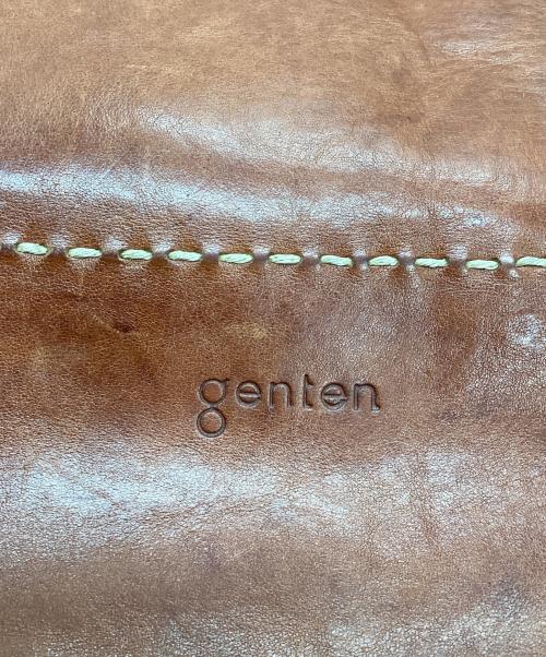genten（ゲンテン）genten (ゲンテン) トートバッグ ブラウンの古着・服飾アイテム