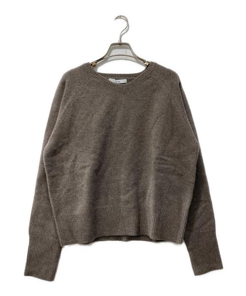 JOURNAL STANDARD relume（ジャーナルスタンダード レリューム）JOURNAL STANDARD relume (ジャーナルスタンダード レリューム) ウールカシミヤVネックプルオーバー ブラウン サイズ:F 未使用品の古着・服飾アイテム
