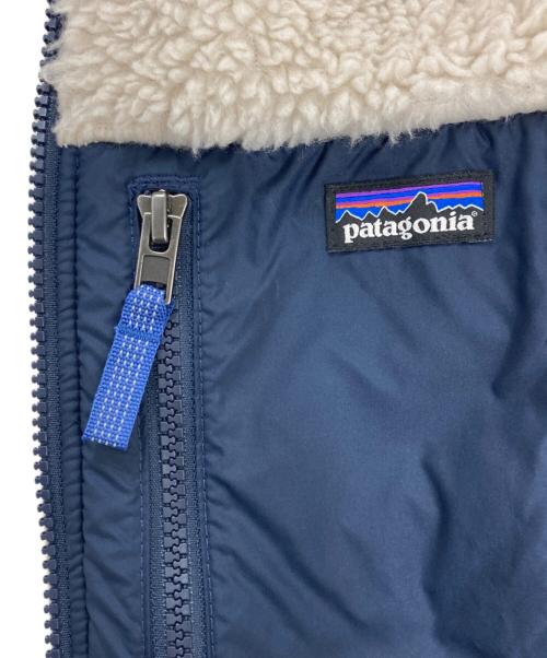 Patagonia（パタゴニア）Patagonia (パタゴニア) Boys' Reversible Ready Freddy Hoody ホワイト×ネイビー サイズ:KID'S　XXLの古着・服飾アイテム