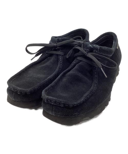 CLARKS（クラークス）CLARKS (クラークス) Wallabee GORE-TEX ブラック サイズ:25.5cmの古着・服飾アイテム
