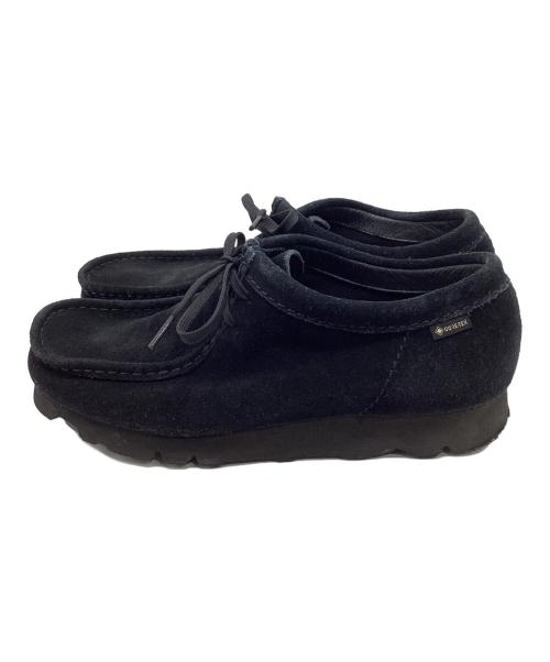 CLARKS（クラークス）CLARKS (クラークス) Wallabee GORE-TEX ブラック サイズ:25.5cmの古着・服飾アイテム